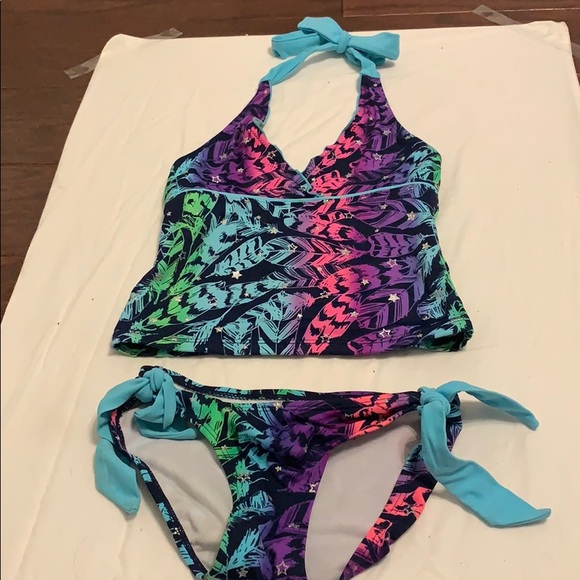 Little girls Justice Tankini - Picture 2 of 2